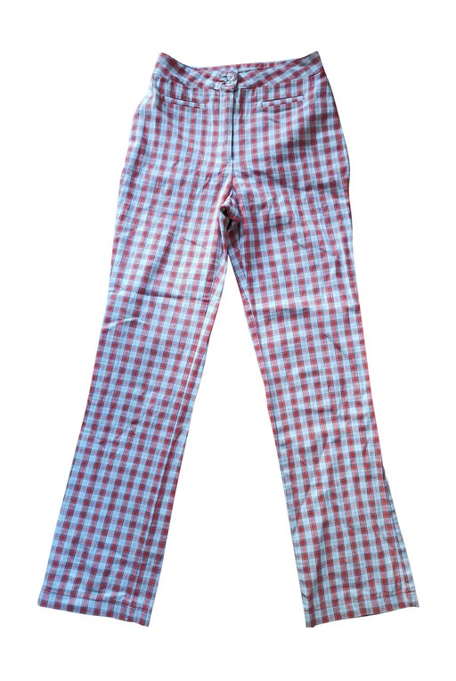 Checked pants