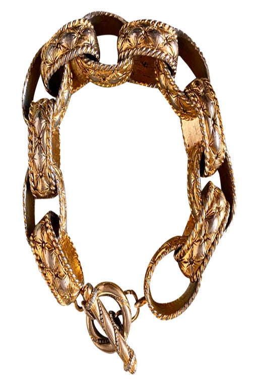 80's golden bracelet