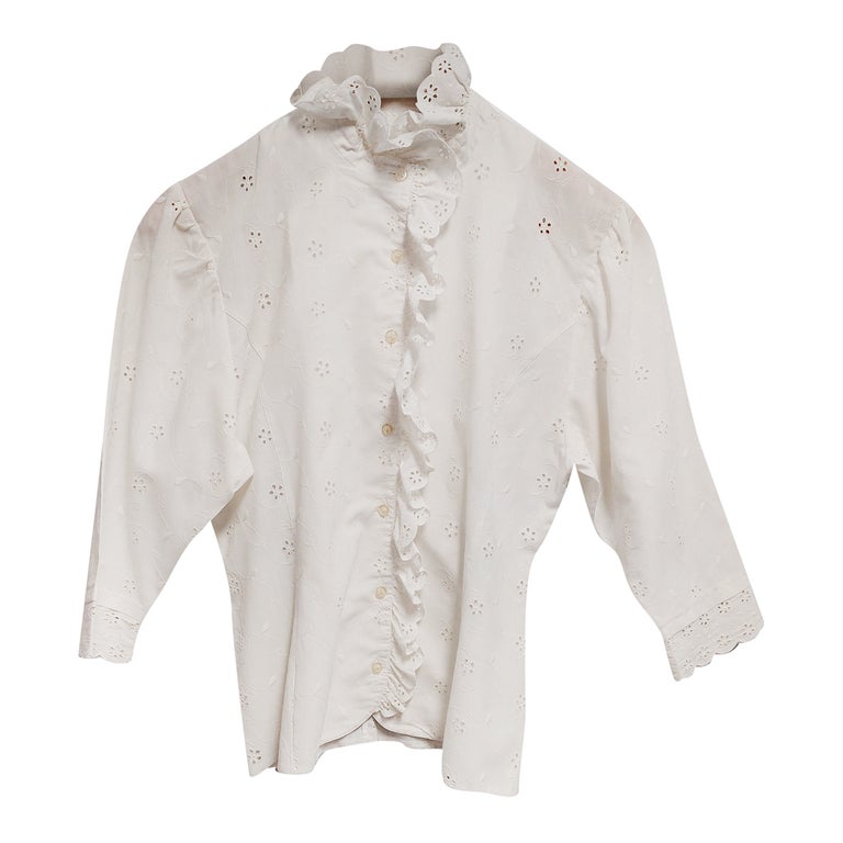 Blouse à dentelle