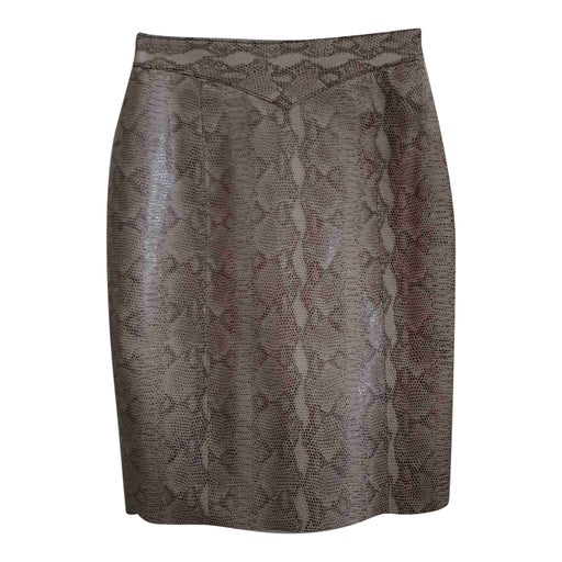 Leather skirt