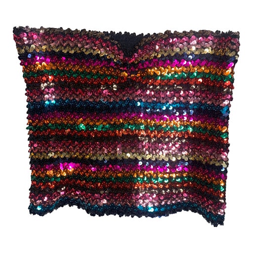 Sequin bustier