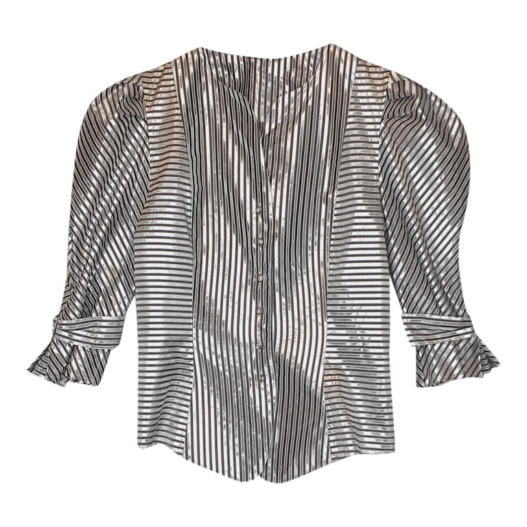 Blouse en lurex