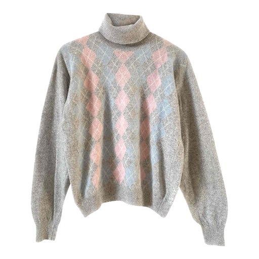 Angora turtleneck