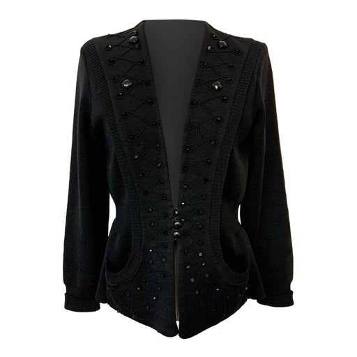 Beaded cardigan