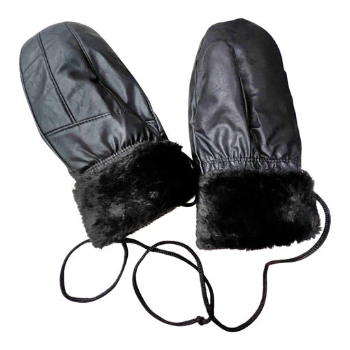 Shearling mittens
