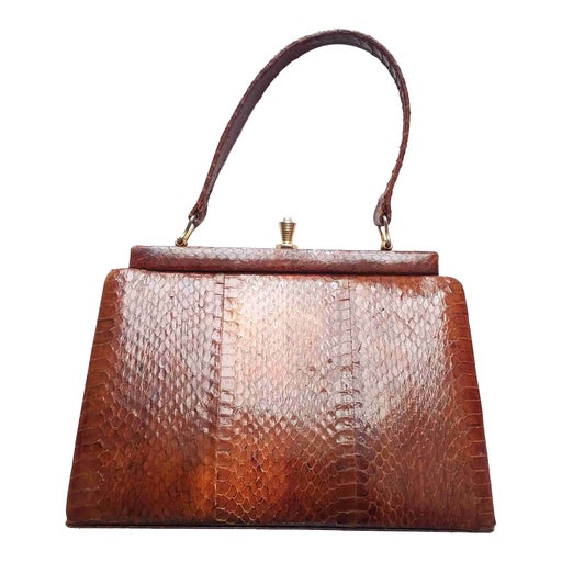 Exotic leather bag