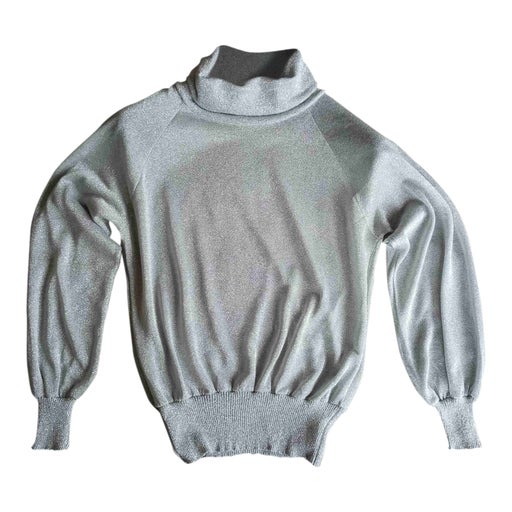 Lurex turtleneck