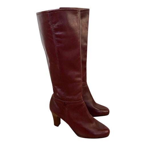 Bottes en cuir 