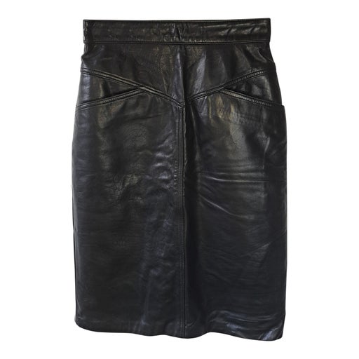 Leather skirt
