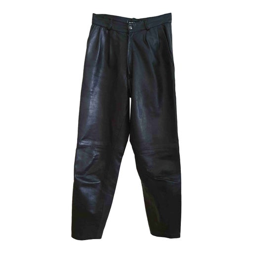Leather trousers