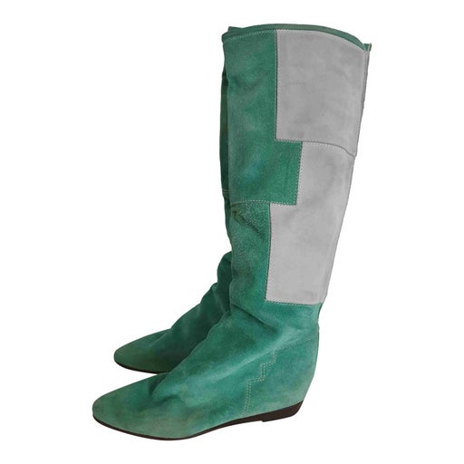 Bottes en daim
