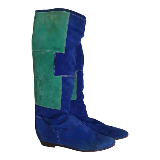 Bottes en daim