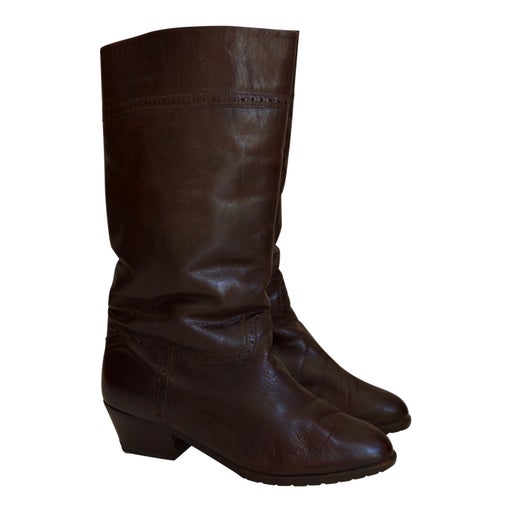 Bottes en cuir 