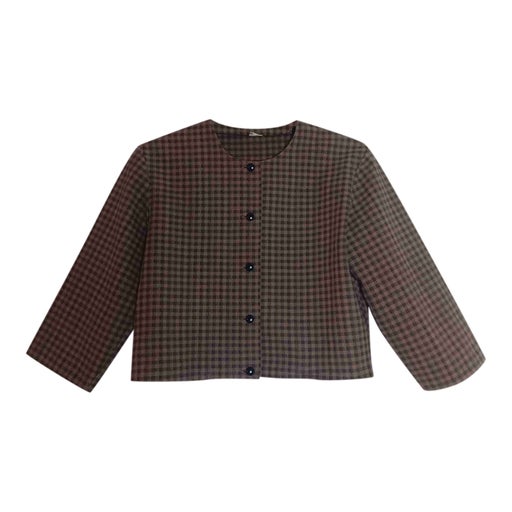 Check cardigan