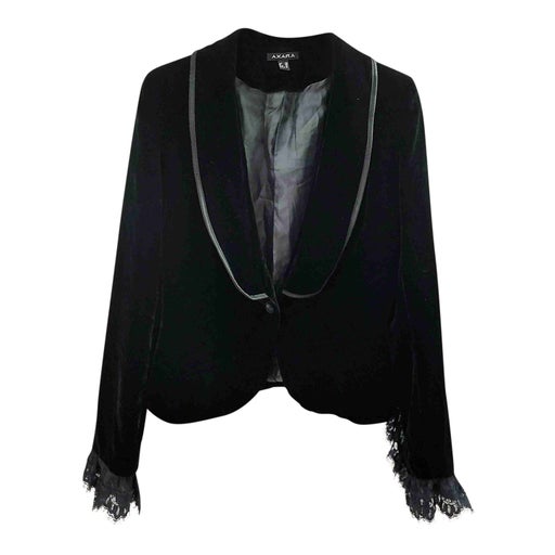 Silk velvet jacket