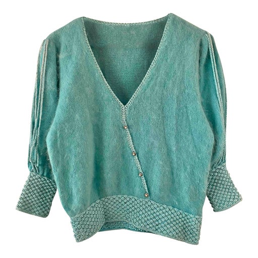 Angora sweater