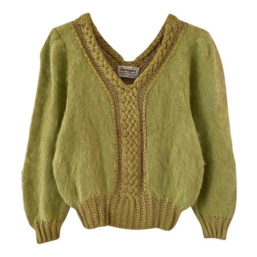 Angora sweater