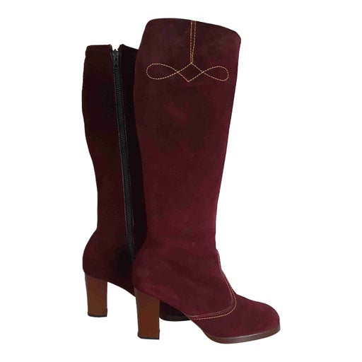 Bottes en daim