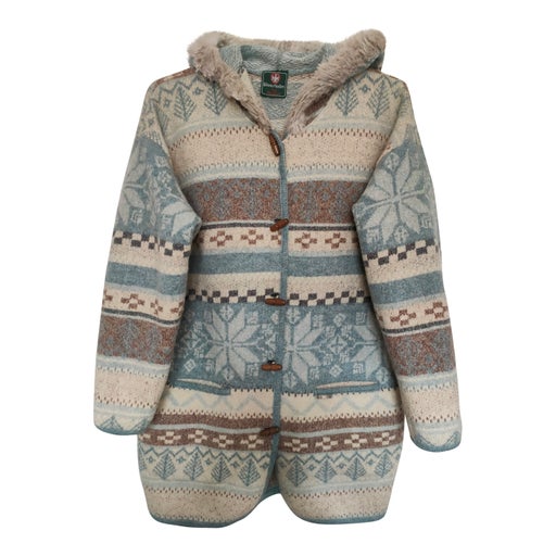 Wool duffle coat i