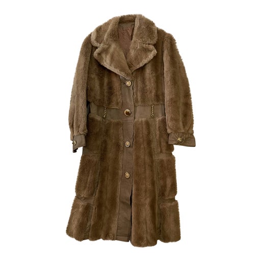 Shearling coat