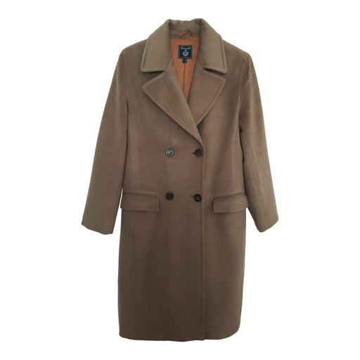 Wool and cashmere coat