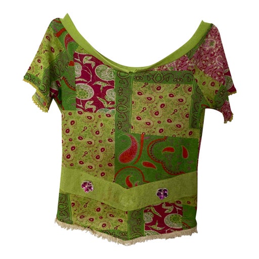 Embroidered top