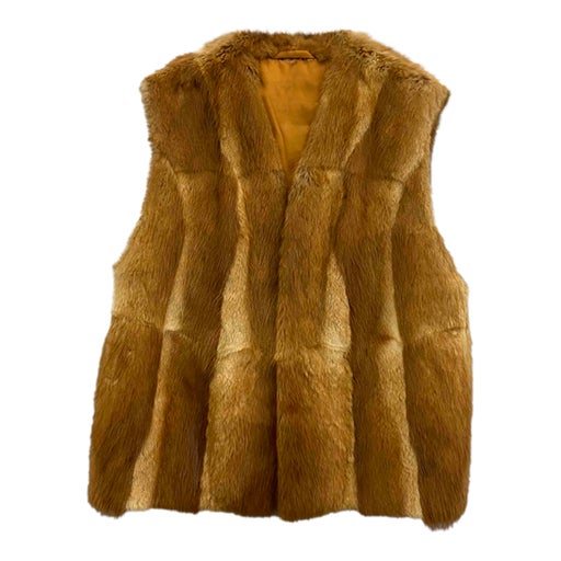 fur vest