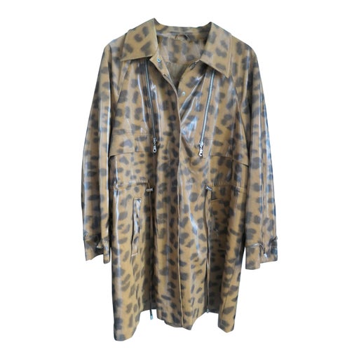 Leopard raincoat