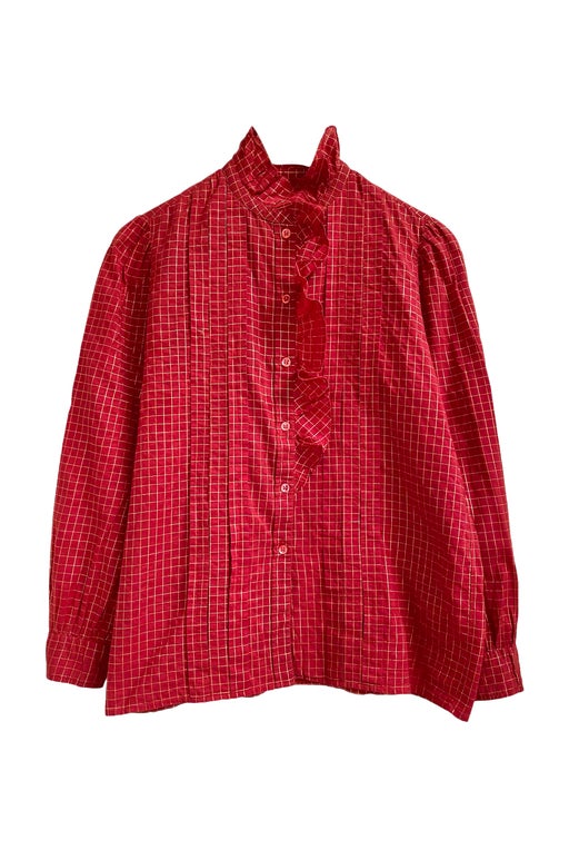 Checked blouse