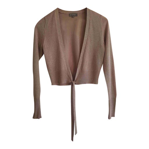 Lurex wrap top