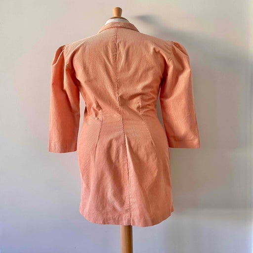 Robe en velours côtelé