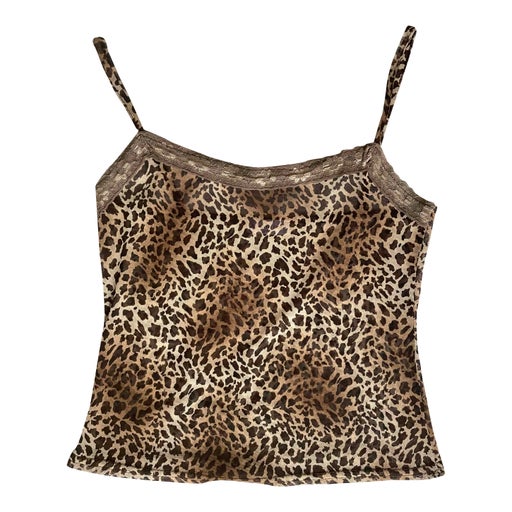 Leopard camisole