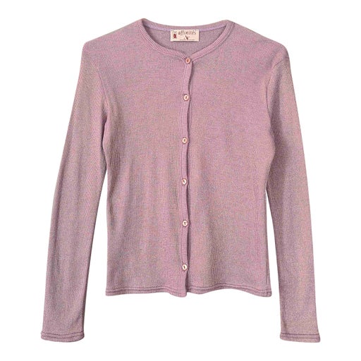 Lurex cardigan