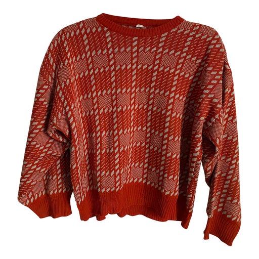 Patterned sweater