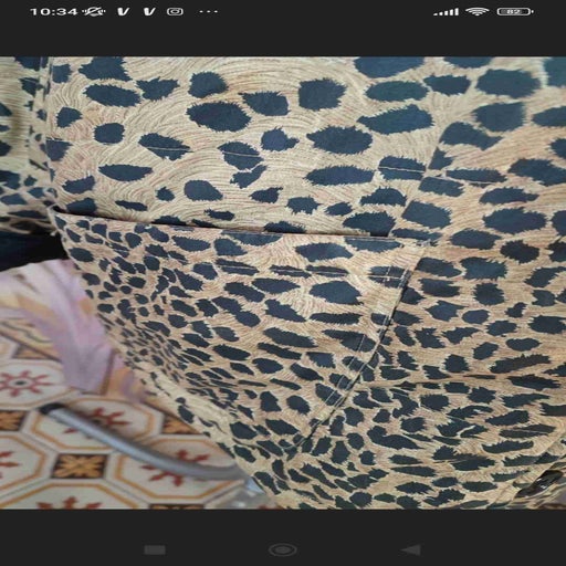 Leopard parka