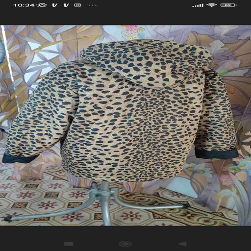 Leopard parka