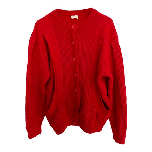 Wool cardigan