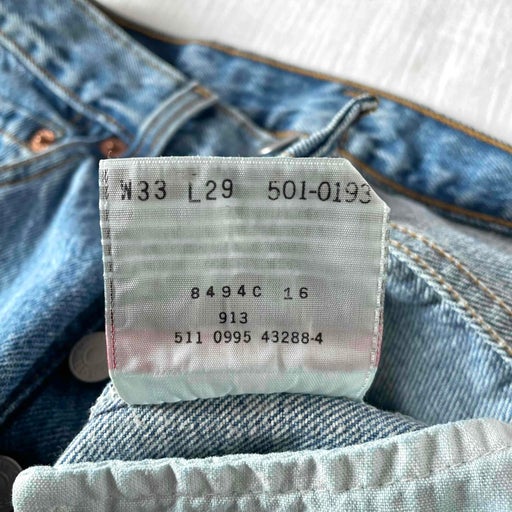 Levi's 501 W33L29 jeans