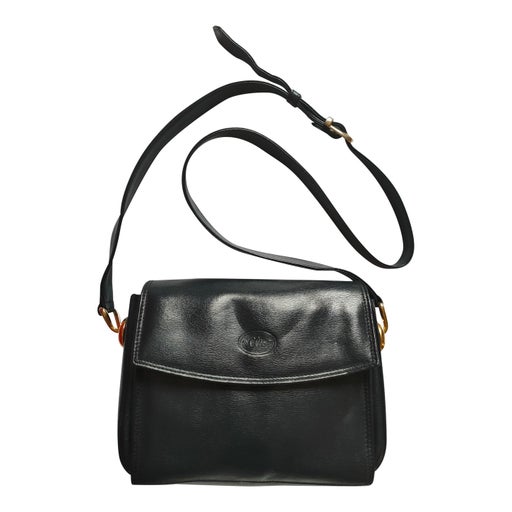 Leather shoulder bag
