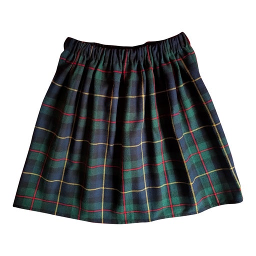 Tartan mini skirt