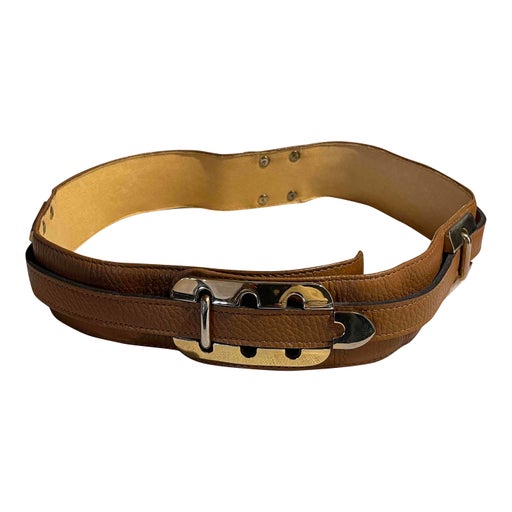 Leather belt