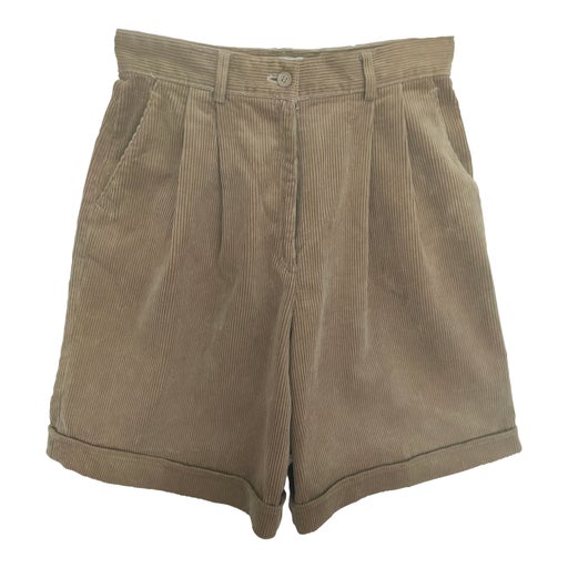 Corduroy Bermuda shorts