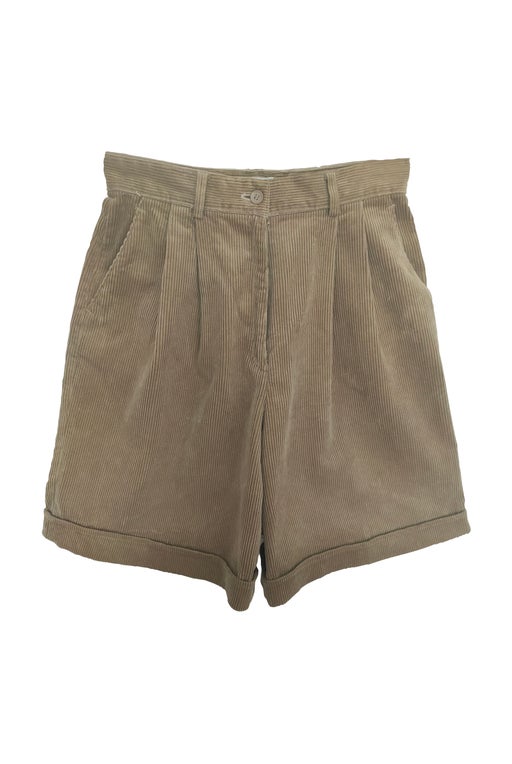 Corduroy Bermuda shorts