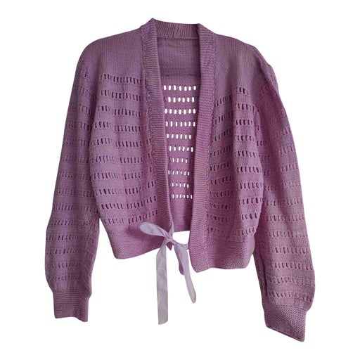 Wool cardigan