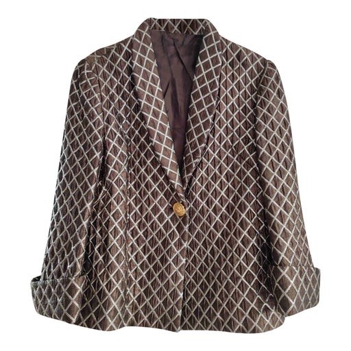 Geometric Blazer