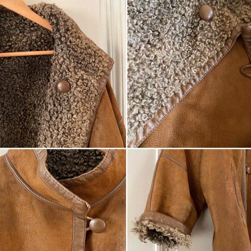 Shearling coat