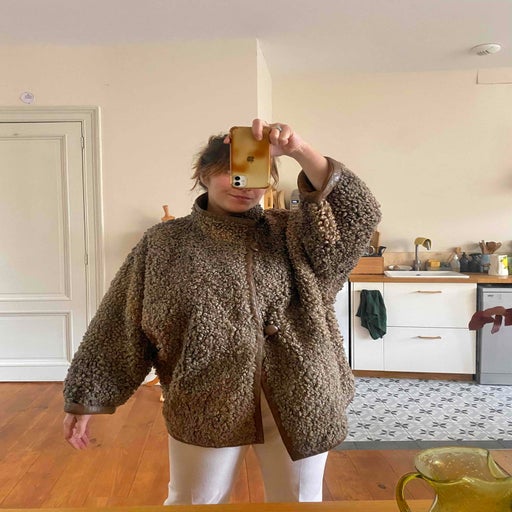 Shearling coat