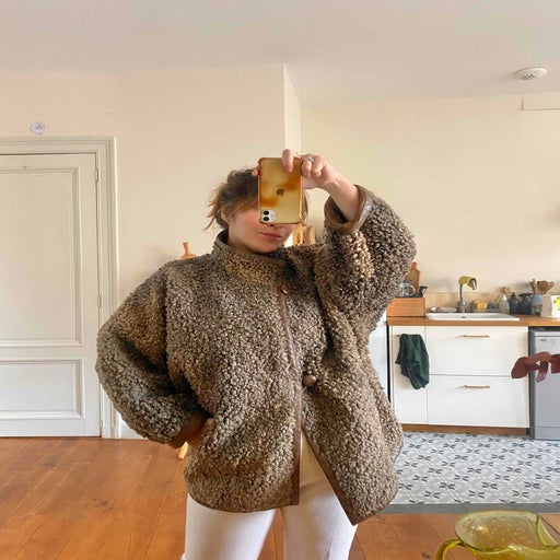 Shearling coat