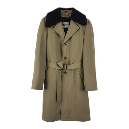 lined trench coat