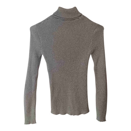 Lurex turtleneck